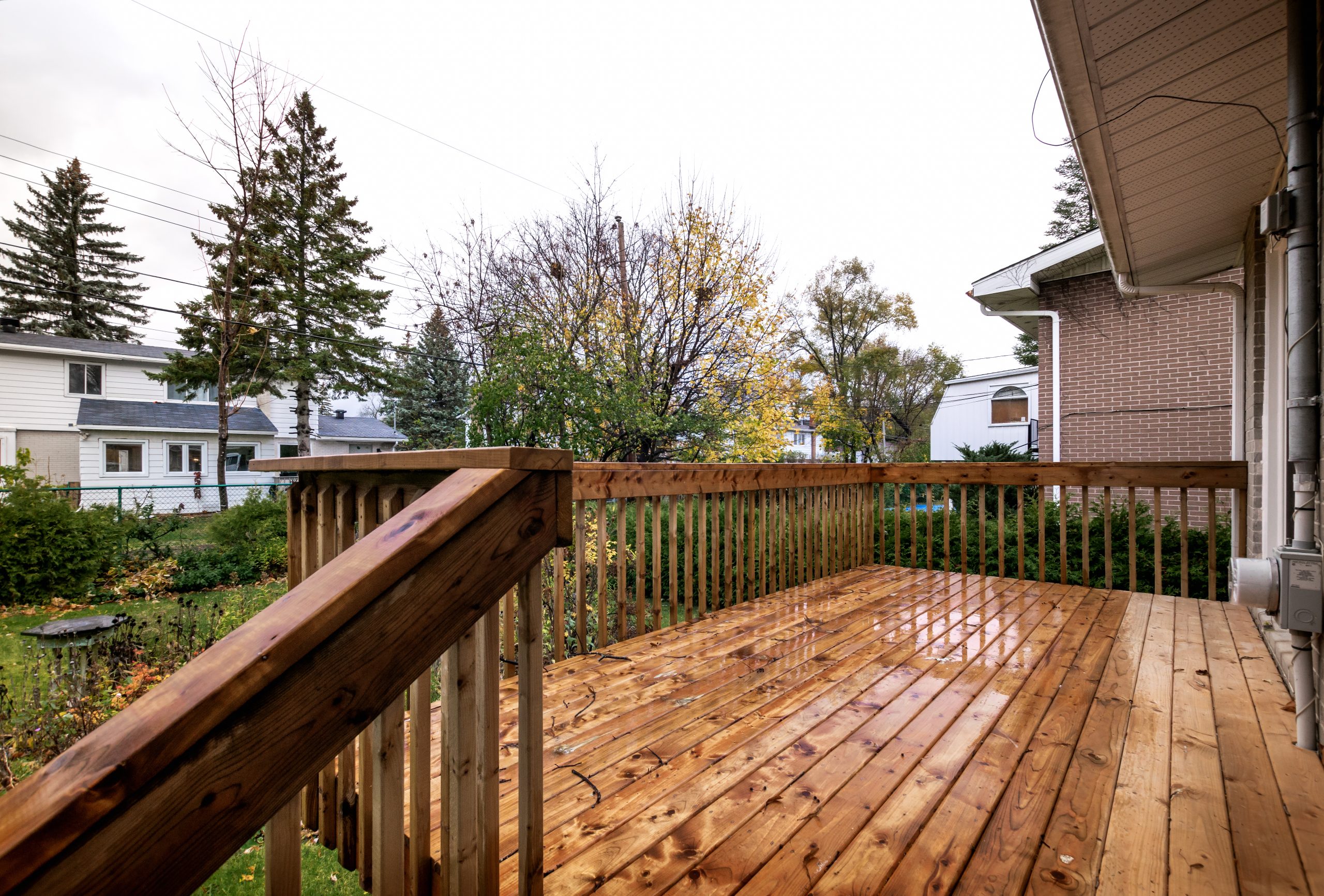 Backyard patio